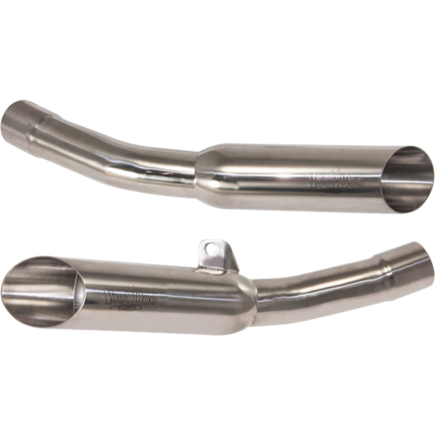 Voodoo Slip-On Dual - Polished for Kawasaki ZX14 VEZX14K6P_5432