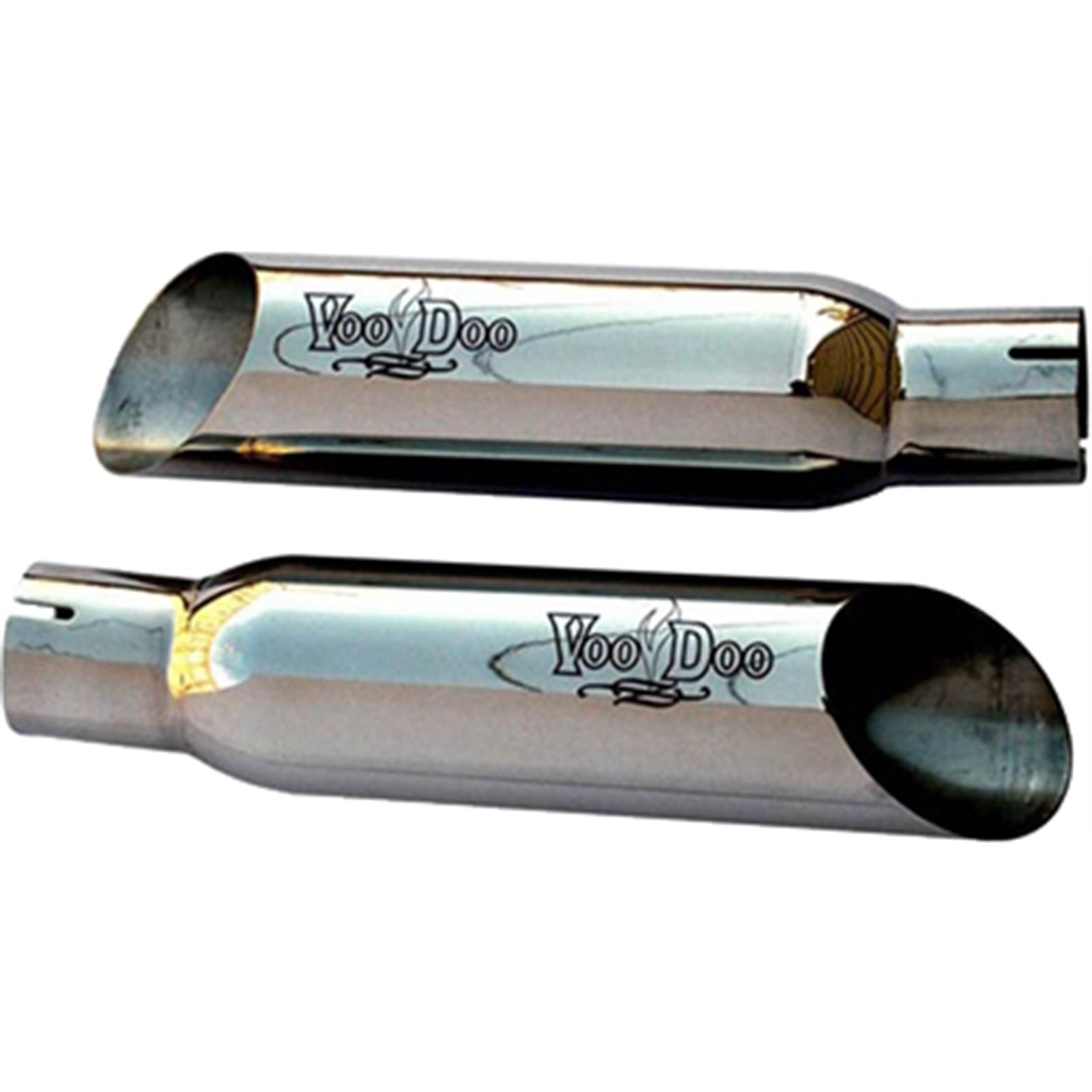 Voodoo Slip-On Dual - Polished for Suzuki Hayabusa VEBUSAK8P_5457
