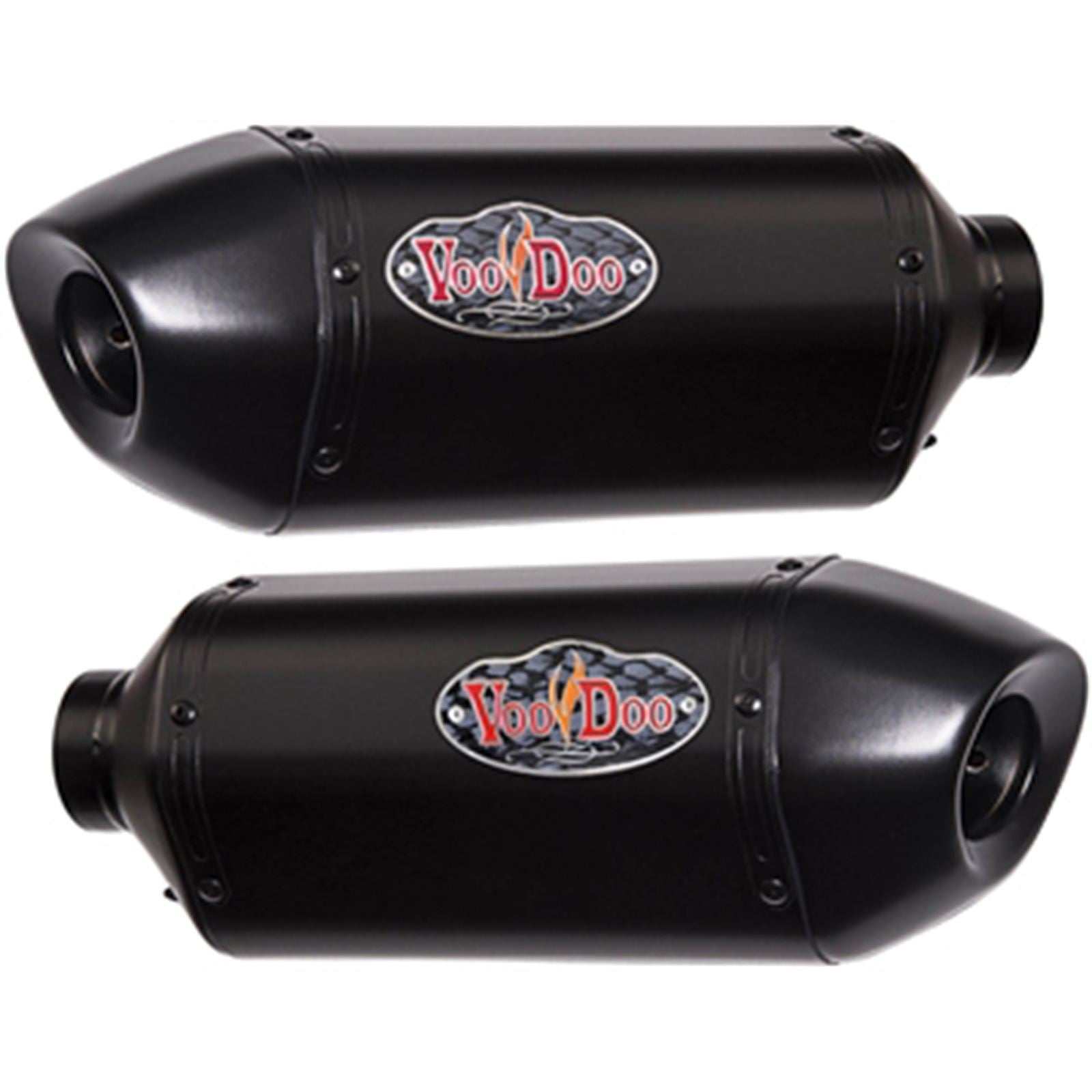 Voodoo Performance Slip-On Dual - Black for Yamaha R1 VPER1K9B_5593