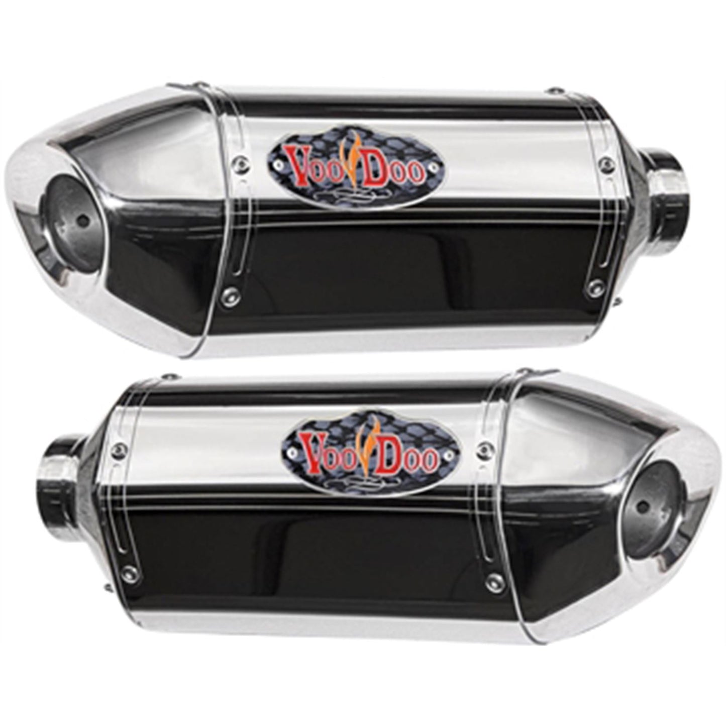 Voodoo Performance Slip-On Dual - Polish for Yamaha R1 VPER1K9P_5594