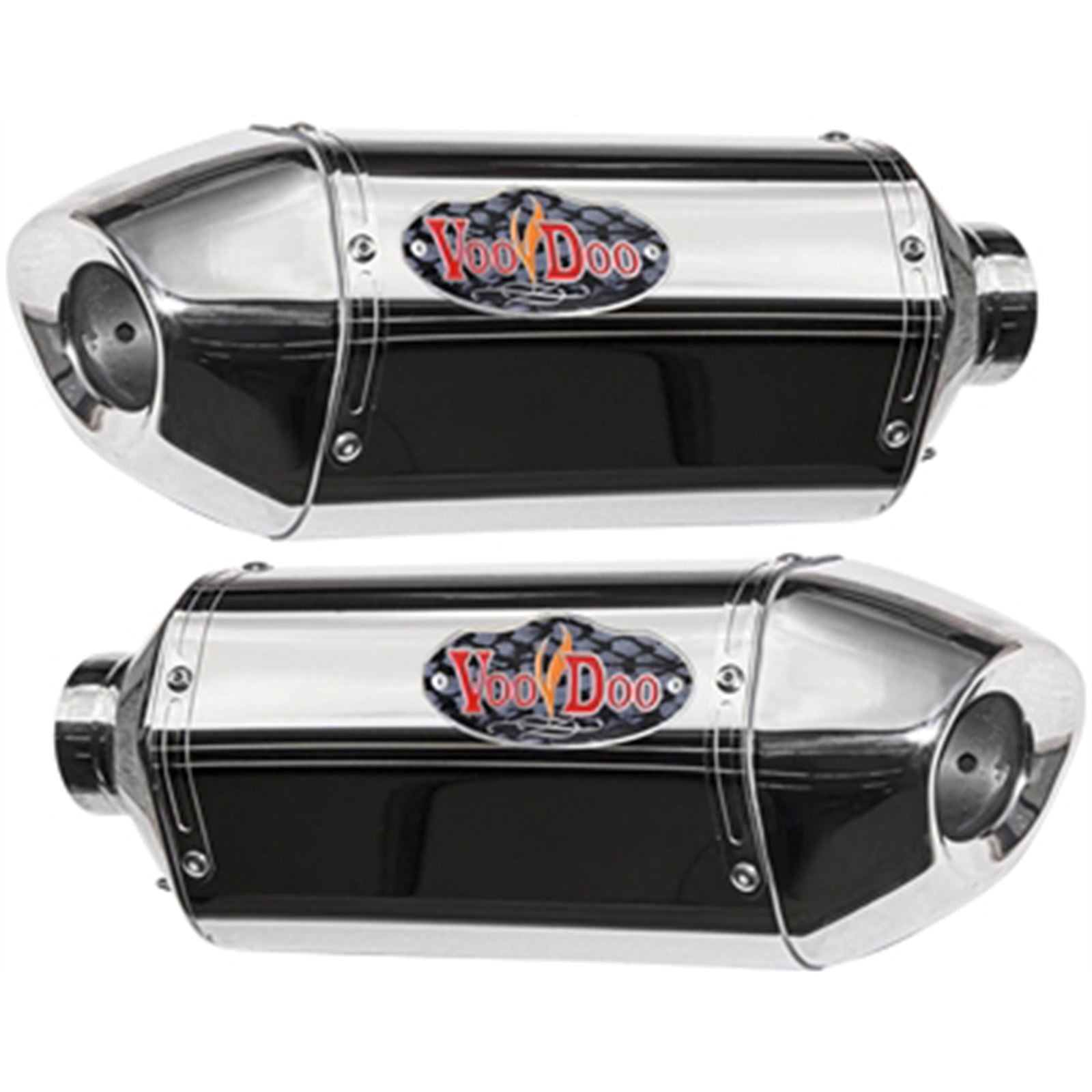 Voodoo Performance Slip-On Dual - Polish for Yamaha R1 VPER1K9P_5594