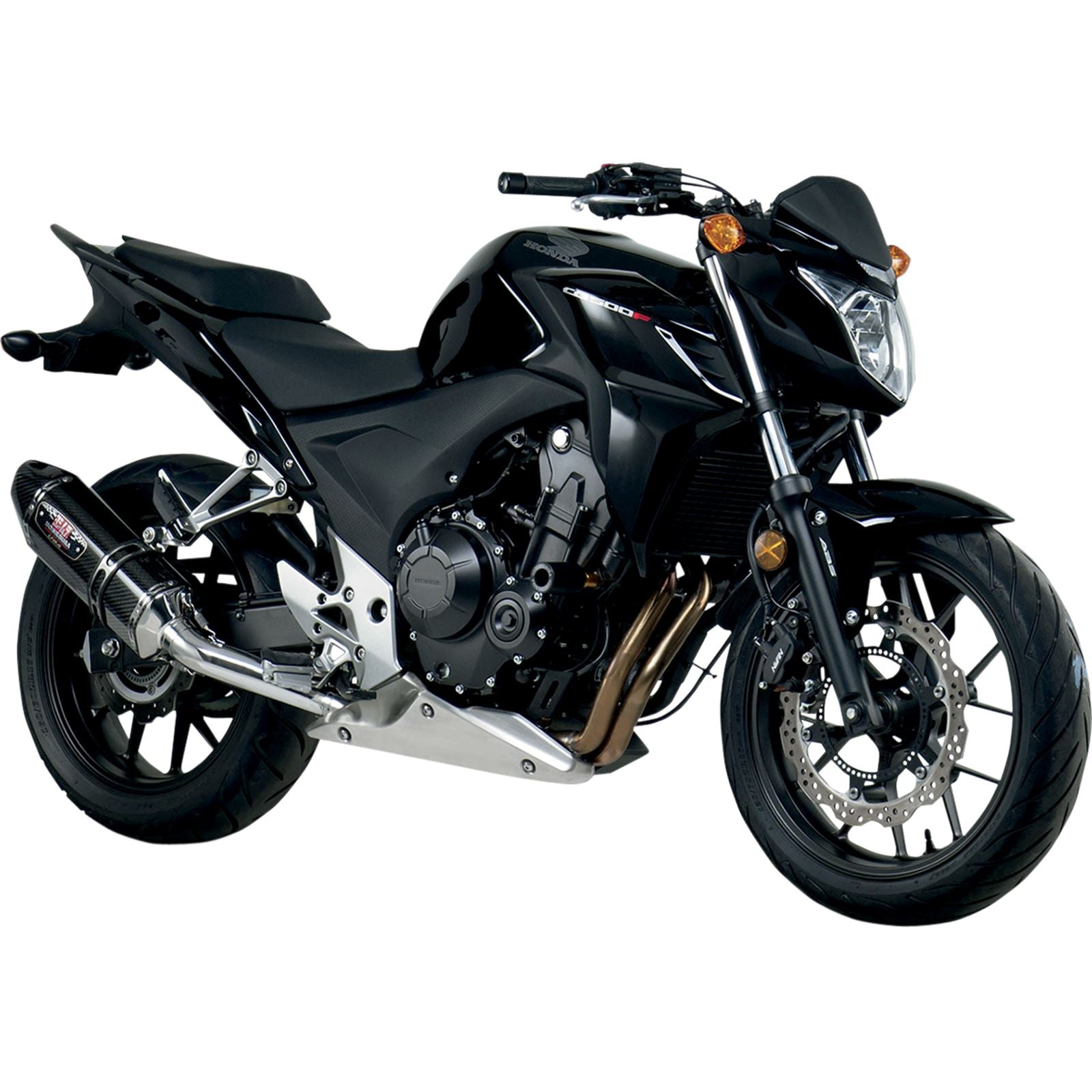 Yoshimura R-77 Street Exhaust Slip-On SS-CF-CF 1250020220_500645