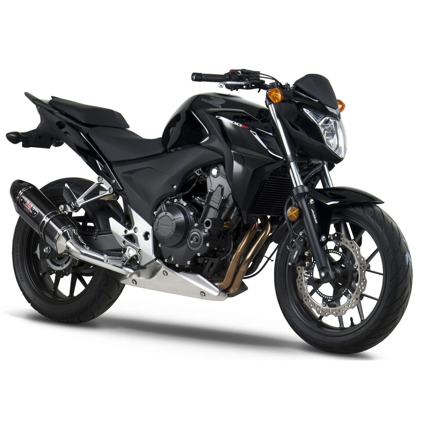 Yoshimura R-77 Street Exhaust Slip-On SS-CF-CF 1250020220_6116