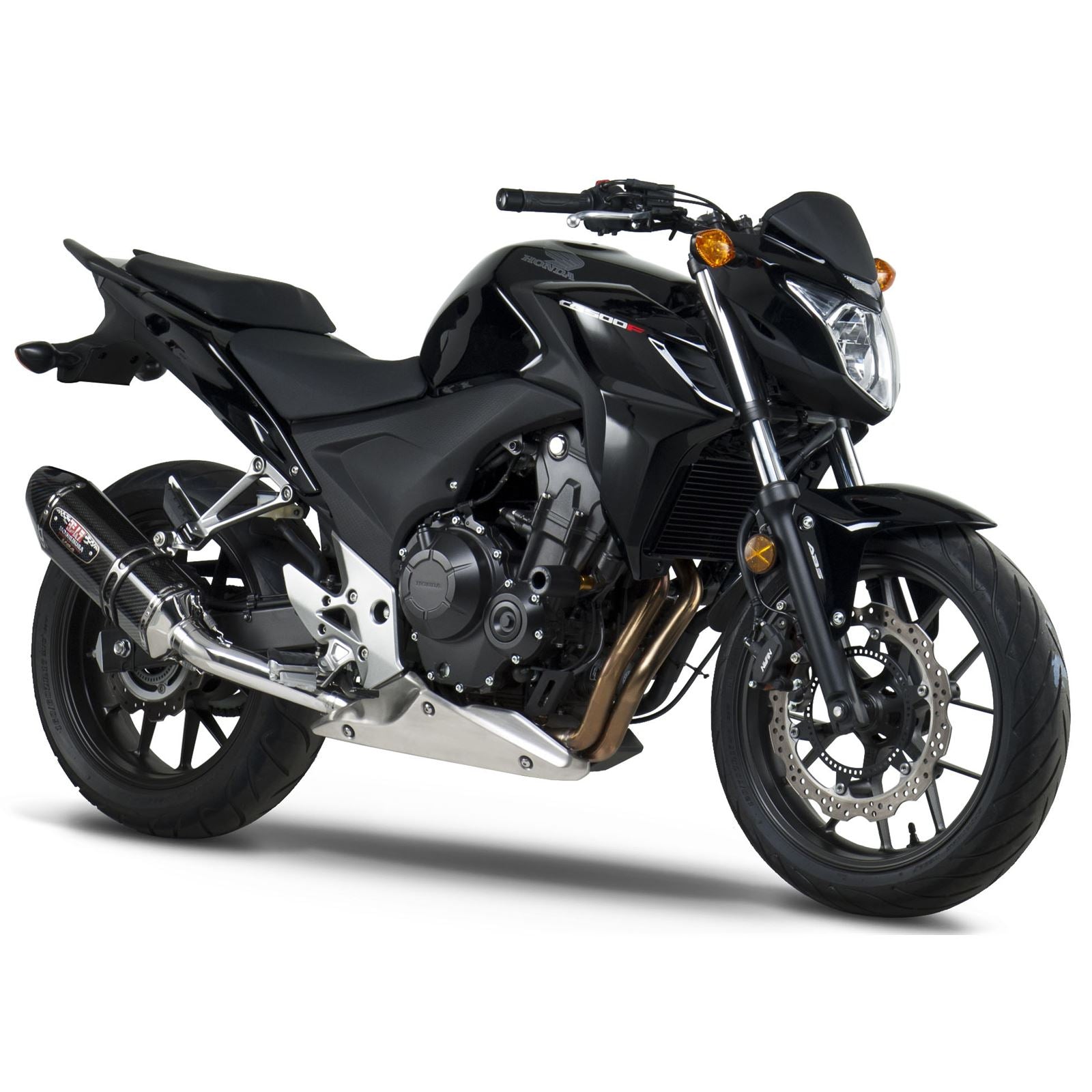 Yoshimura R-77 Street Exhaust Slip-On SS-CF-CF 1250020220_6116