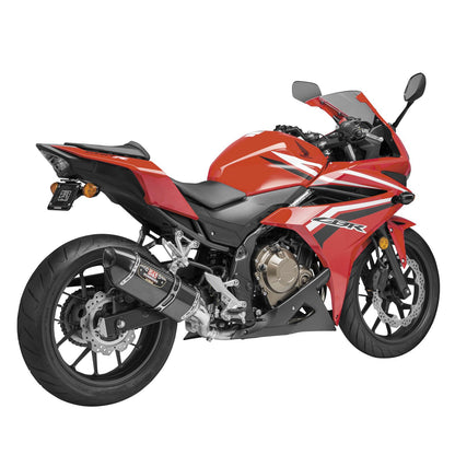 Yoshimura R-77 Signature Exhaust Slip-On SS-CF-CF 12551E0220_6151