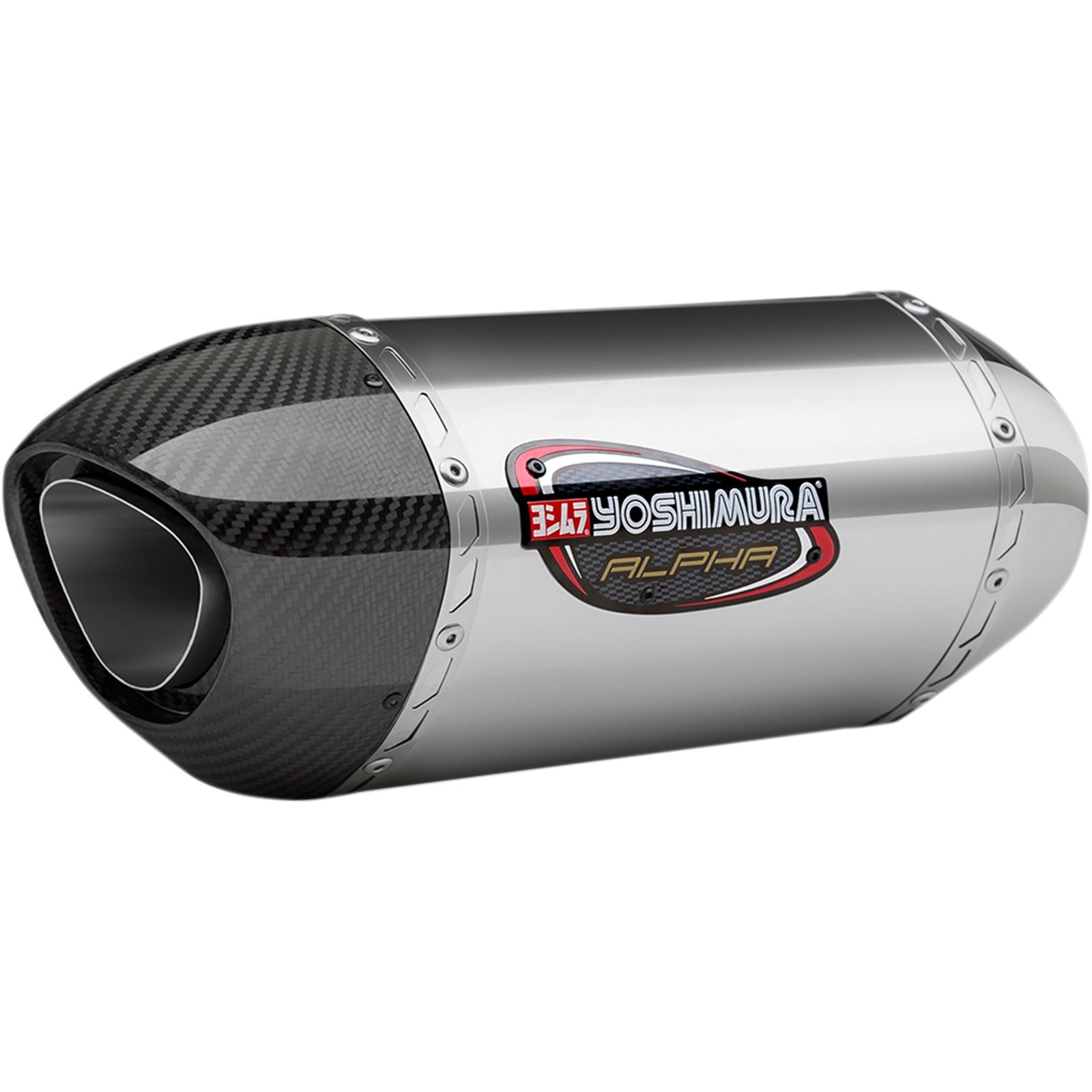 Yoshimura Alpha Signature Slip-On Exhaust SS-SS-CF 11600EM520_500725