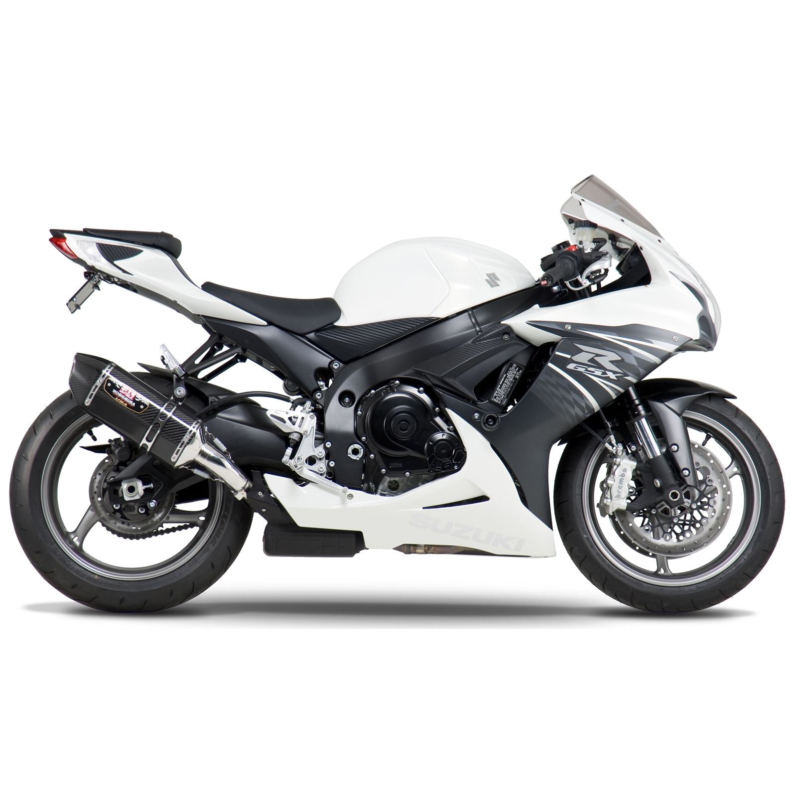 Yoshimura R-77 Street Exhaust Slip-On SS-CF-CF 1160020220_6350