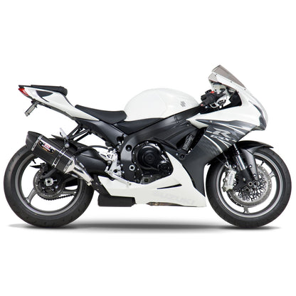 Yoshimura R-77 Street Exhaust Slip-On SS-CF-CF 1160020220_6350