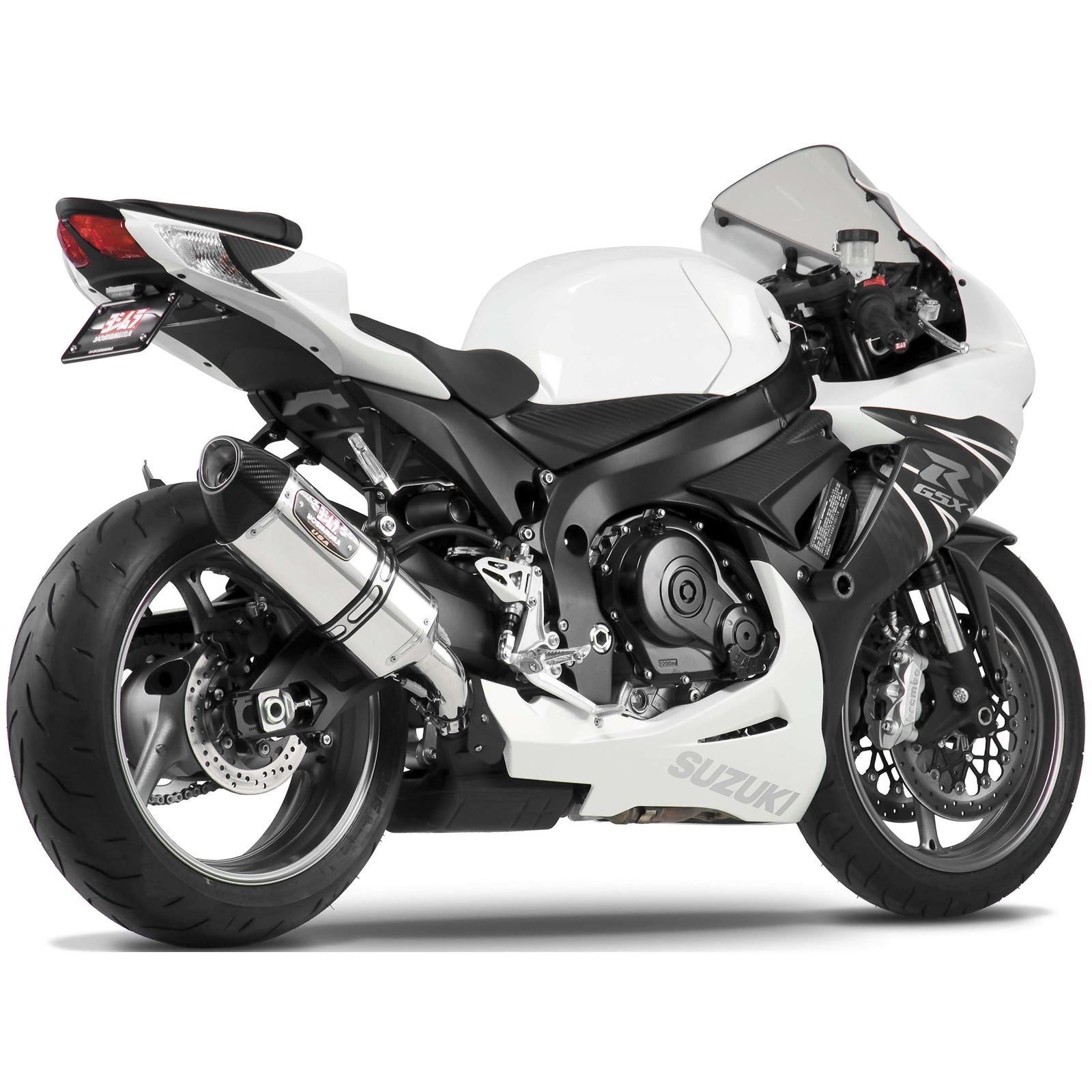 Yoshimura R-77 Street Exhaust Slip-On SS-SS-CF 1160020520_6351