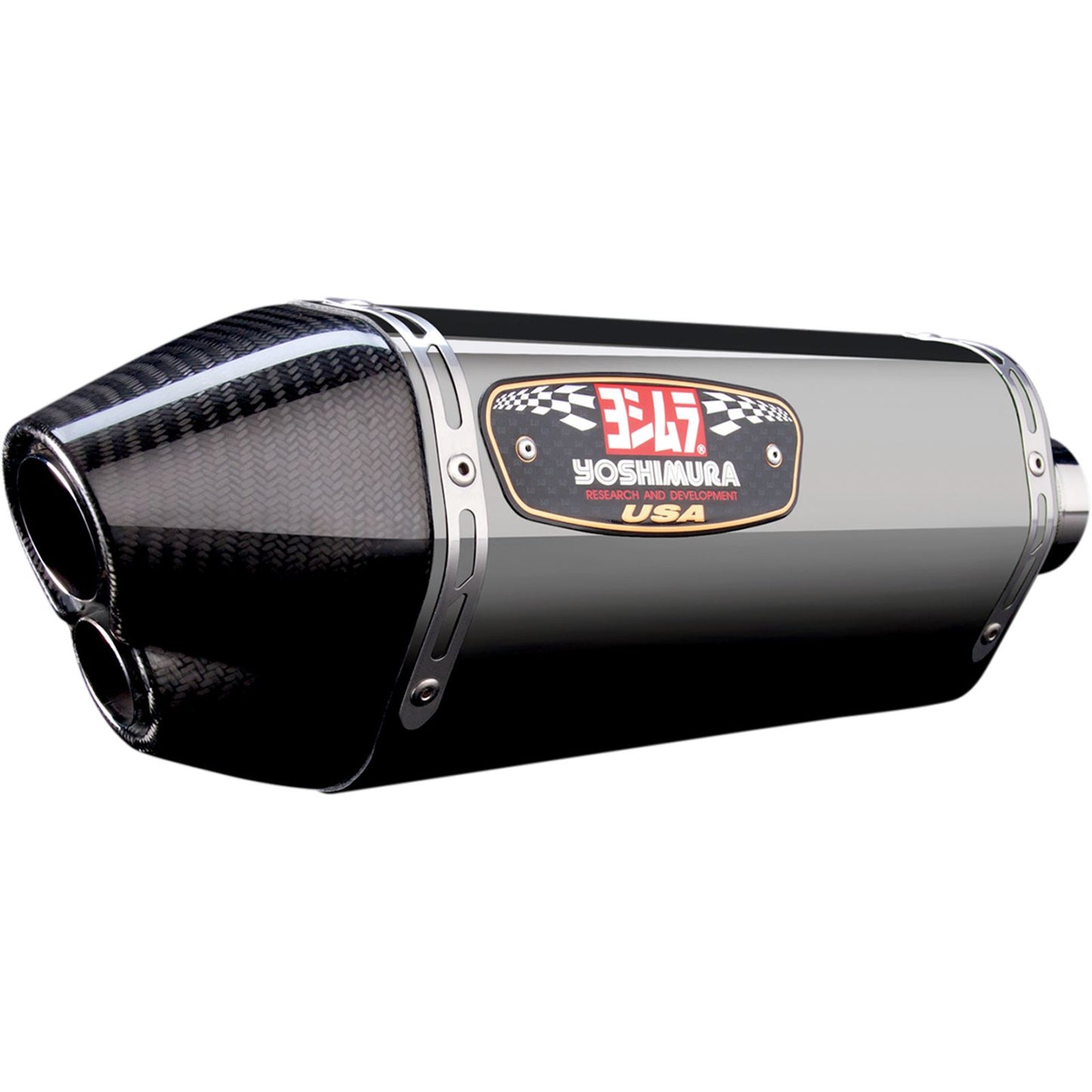 Yoshimura R-77D Street Exhaust Slip-On SS-SS-CF 1160023520_500565