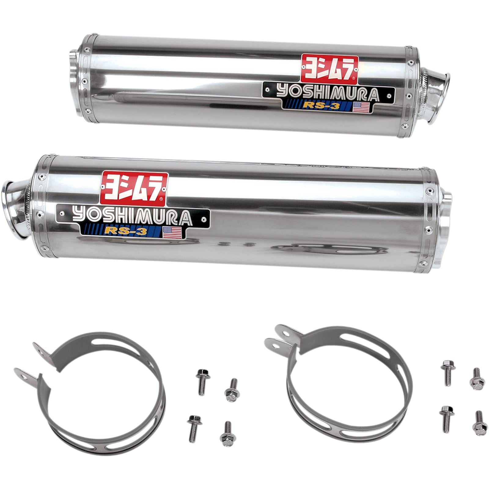 Yoshimura RS-3 Street Exhaust Bolt-On SS-AL Dual R149SO_501309