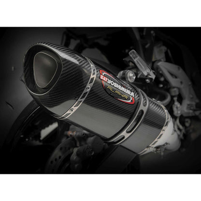 Yoshimura Alpha Signature Slip-On Exhaust SS-CF-CF 13141EM220_6501