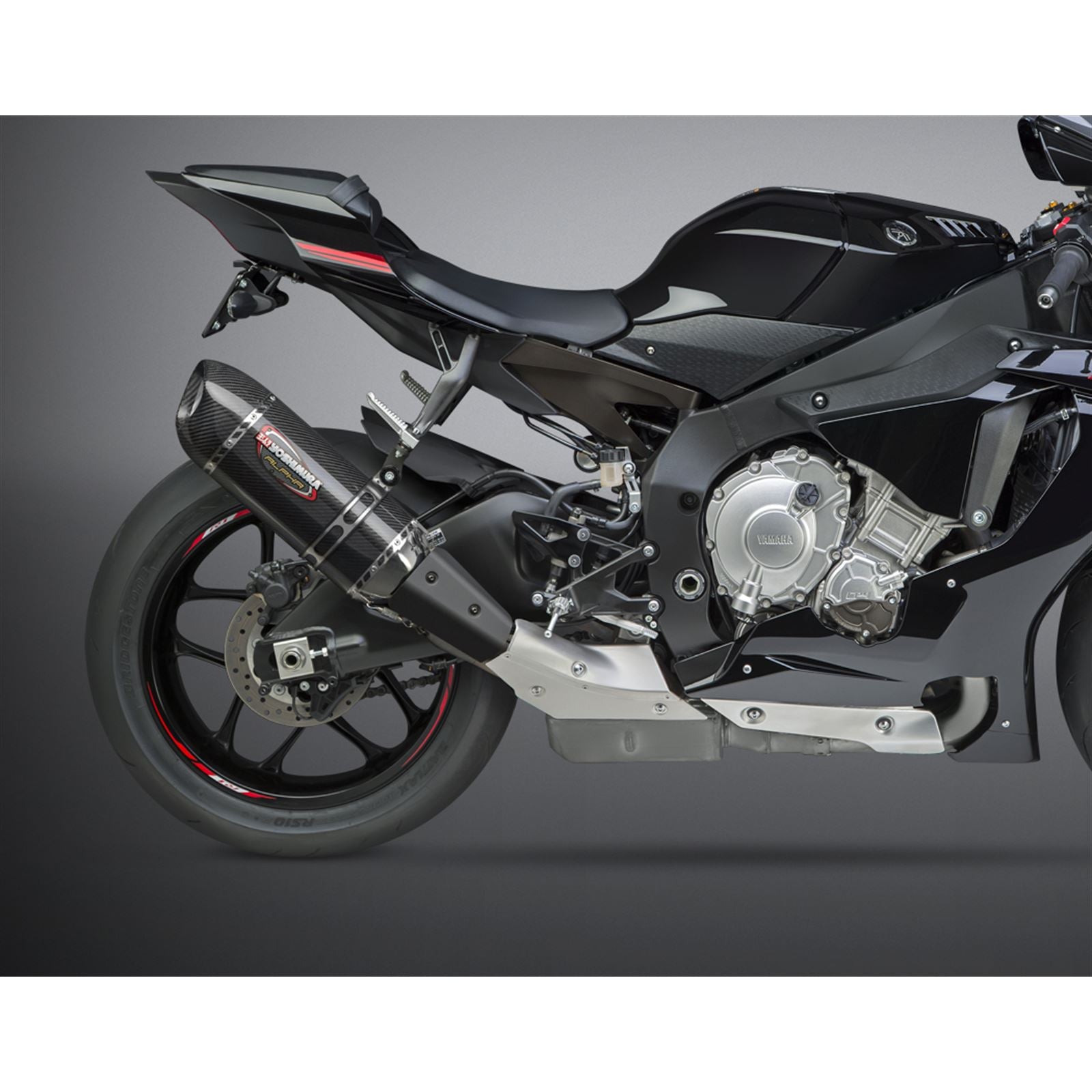 Yoshimura Alpha Signature Slip-On Exhaust SS-CF-CF 13141EM220_6502
