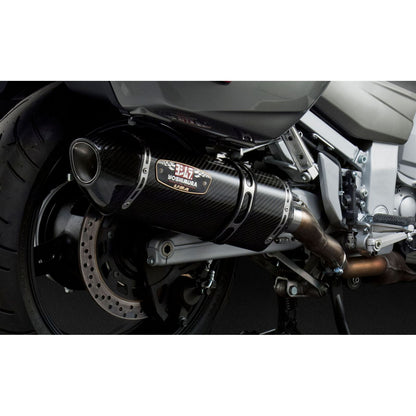 Yoshimura R-77 Signature Exhaust Slip-On SS-CF-CF Dual 13150E0220_6513
