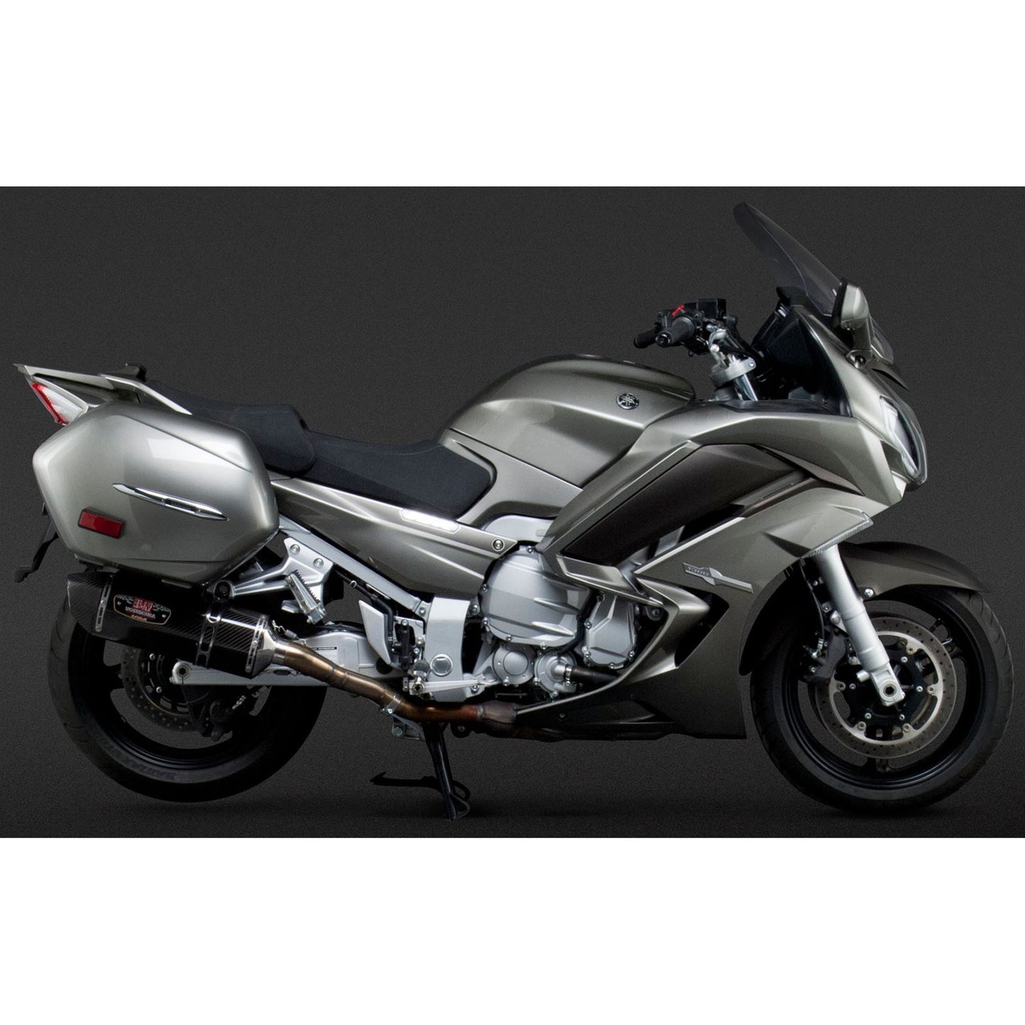 Yoshimura R-77 Signature Exhaust Slip-On SS-CF-CF Dual 13150E0220_6514