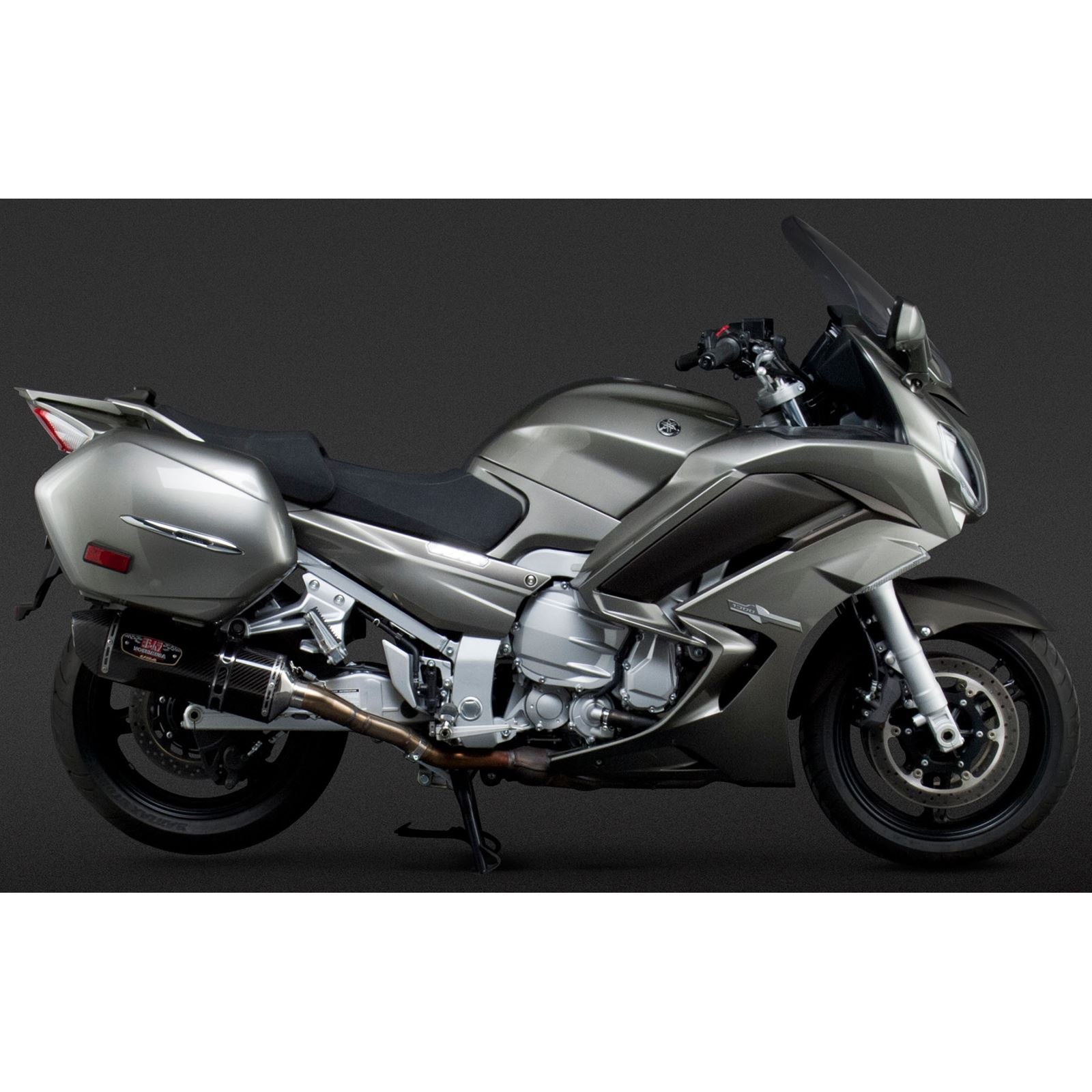 Yoshimura R-77 Signature Exhaust Slip-On SS-CF-CF Dual 13150E0220_6514