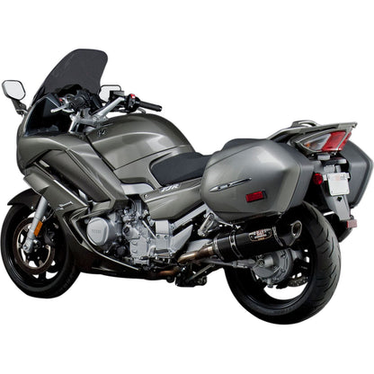 Yoshimura R-77 Signature Exhaust Slip-On SS-CF-CF Dual 13150E0220_500670