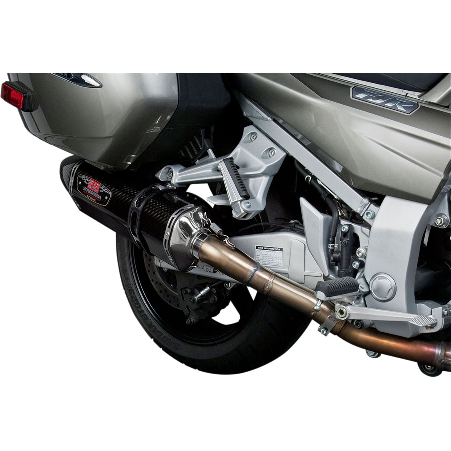 Yoshimura R-77 Signature Exhaust Slip-On SS-CF-CF Dual 13150E0220_500671