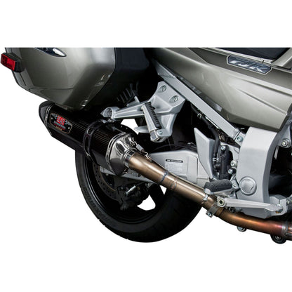 Yoshimura R-77 Signature Exhaust Slip-On SS-CF-CF Dual 13150E0220_500671