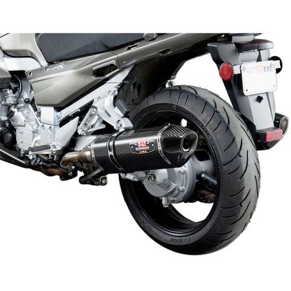Yoshimura R-77 Signature Exhaust Slip-On SS-CF-CF Dual 13150E0220_500672