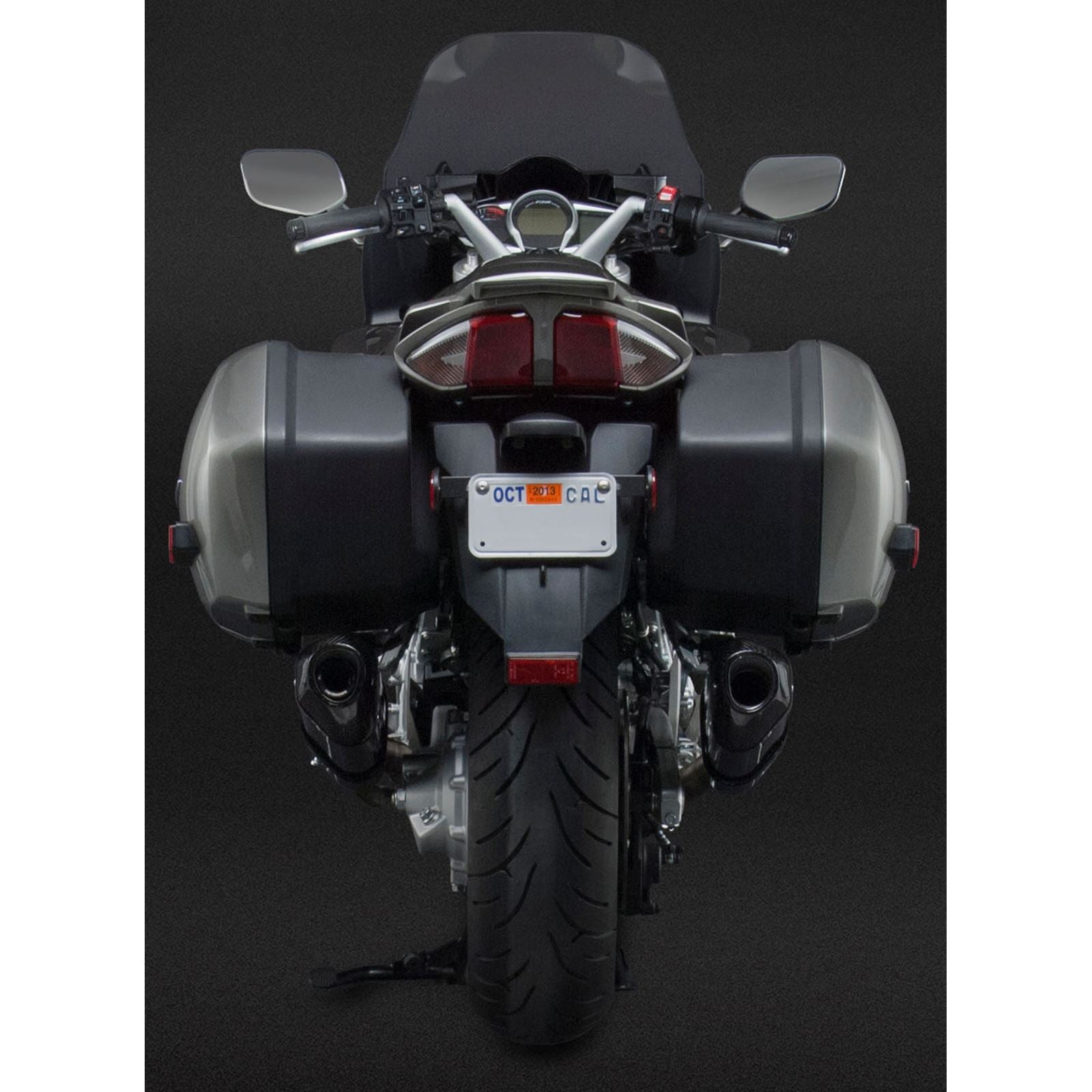 Yoshimura R-77 Signature Exhaust Slip-On SS-CF-CF Dual 13150E0220_6520