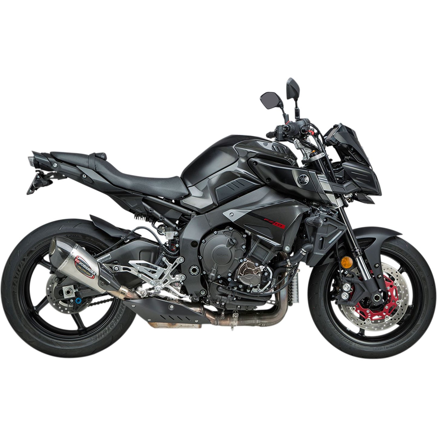 Yoshimura Alpha-T Street Slip-On Exhaust SS-SS-CF Works 13100BP520_500751