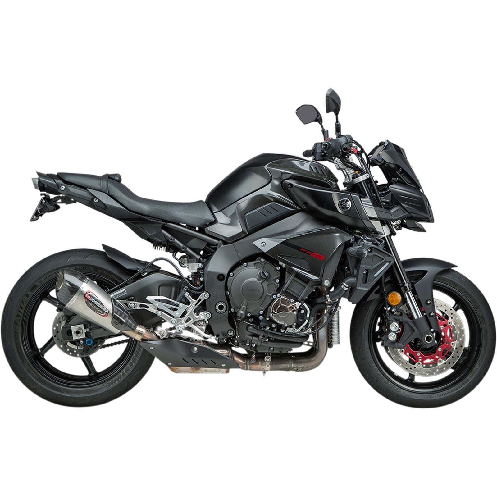 Yoshimura Alpha-T Street Slip-On Exhaust SS-SS-CF Works 13100BP520_500751