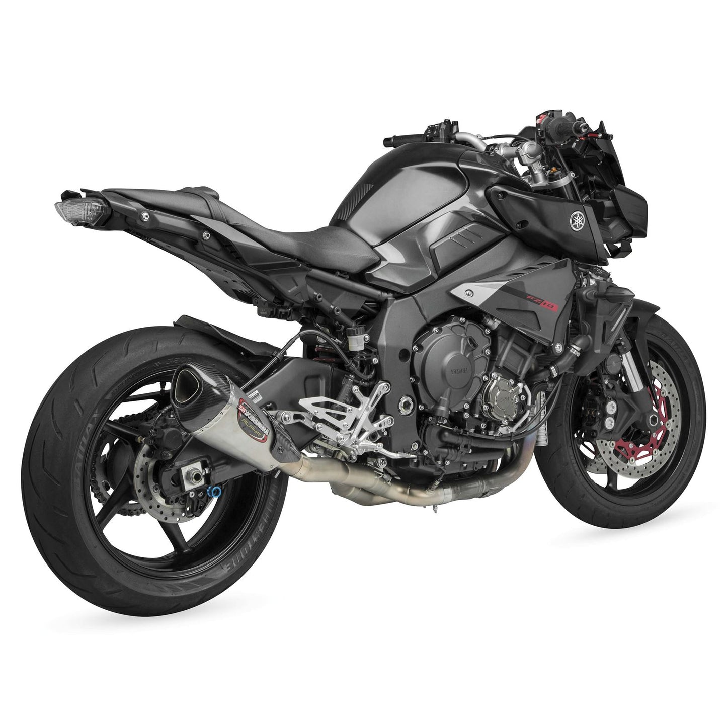 Yoshimura Alpha-T Race Exhaust 3-Quarter Slip-On SS-SS-CF Works 13100CP520_6534