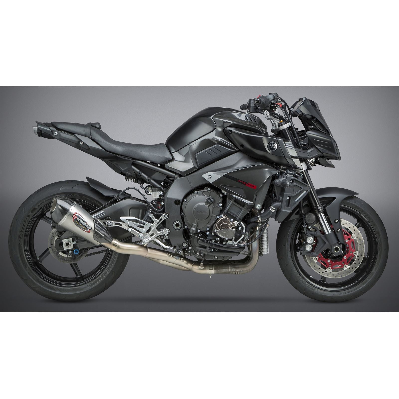 Yoshimura Alpha-T Race Exhaust 3-Quarter Slip-On SS-SS-CF Works 13100CP520_6537