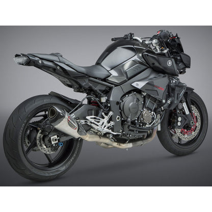 Yoshimura Alpha-T Race Exhaust 3-Quarter Slip-On SS-SS-CF Works 13100CP520_6539