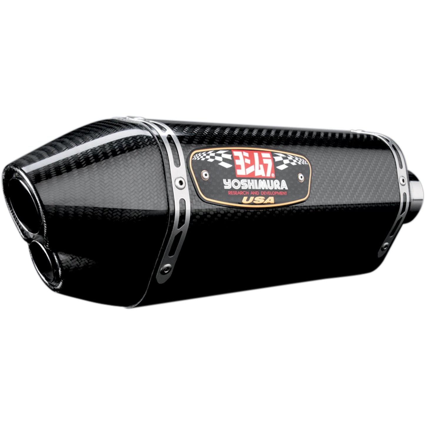 Yoshimura R-77 Race Exhaust Full-System SS-CF-CF [MPN: 1160003221]_500334