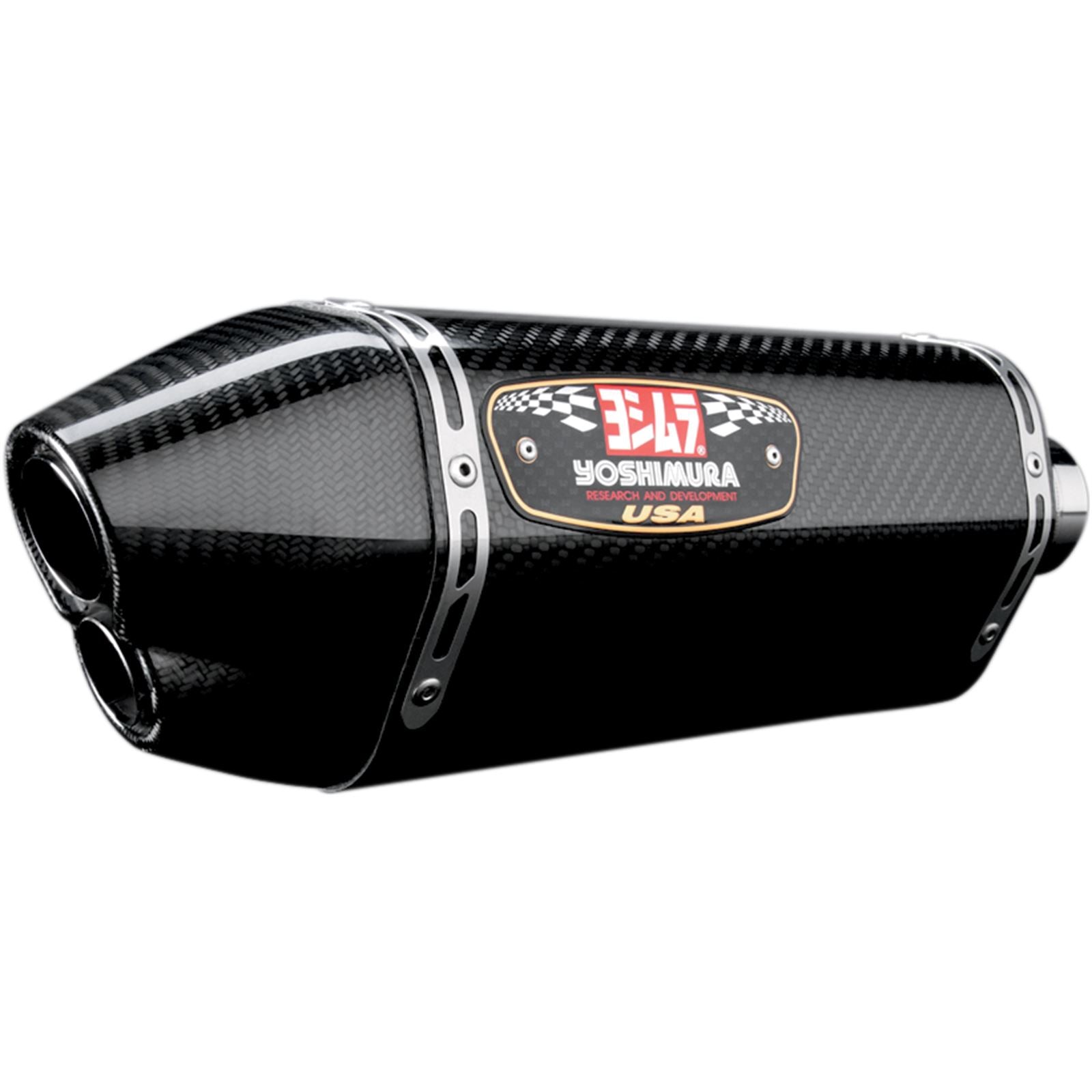 Yoshimura R-77 Race Exhaust Full-System SS-CF-CF [MPN: 1160003221]_500334