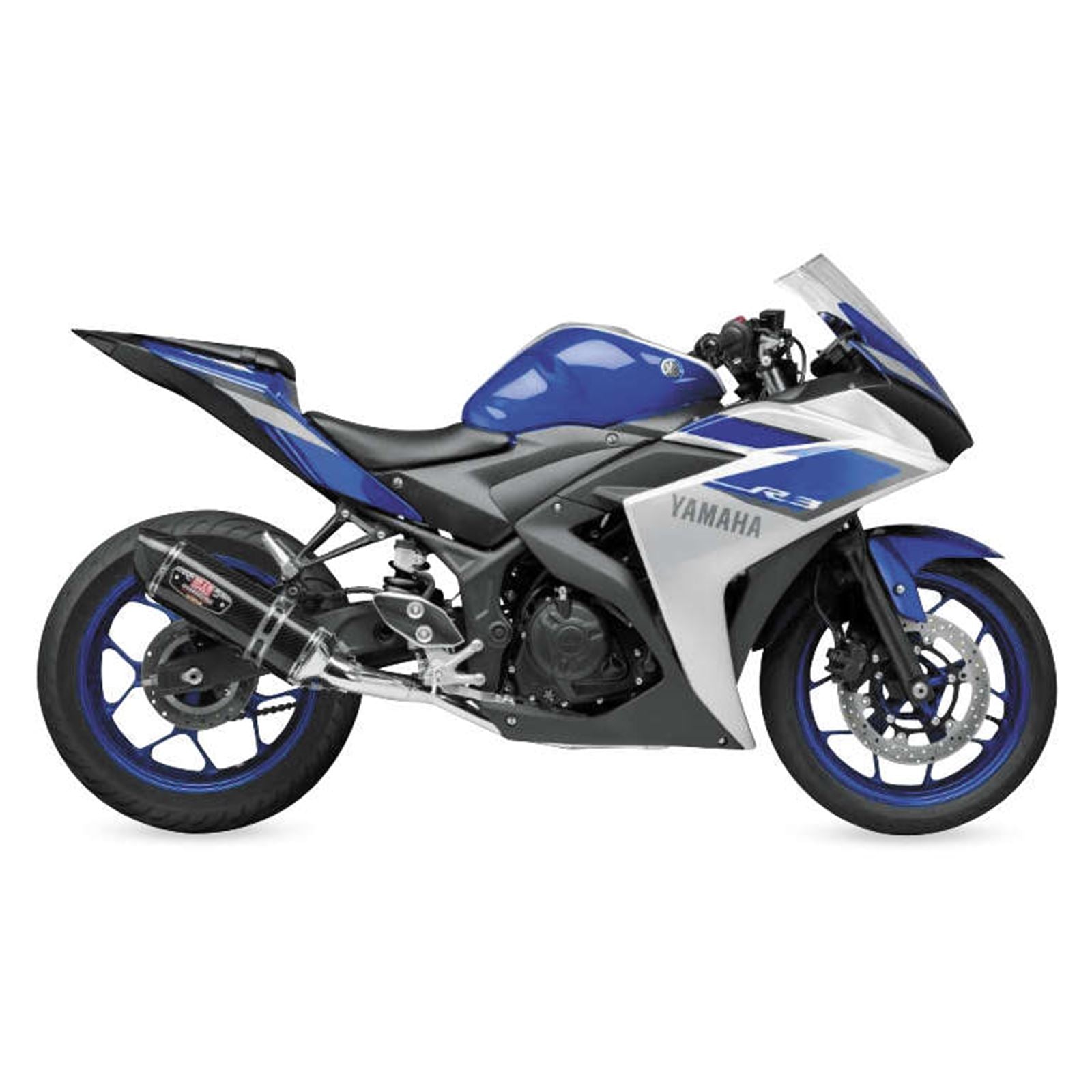 Yoshimura R-77 Race Exhaust Full-System SS-CF-CF 133200J220_6693