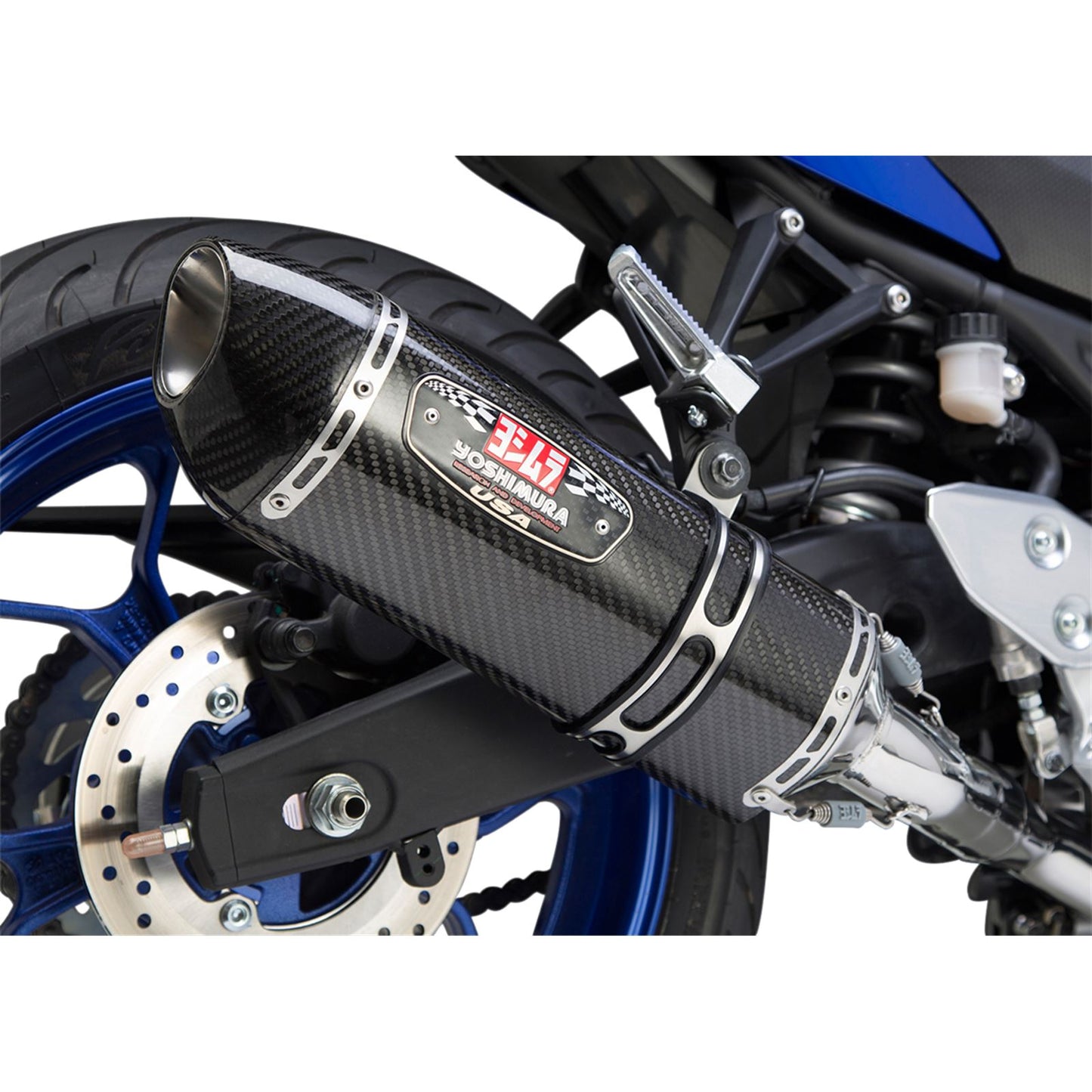 Yoshimura R-77 Race Exhaust Full-System SS-CF-CF 133200J220_500362