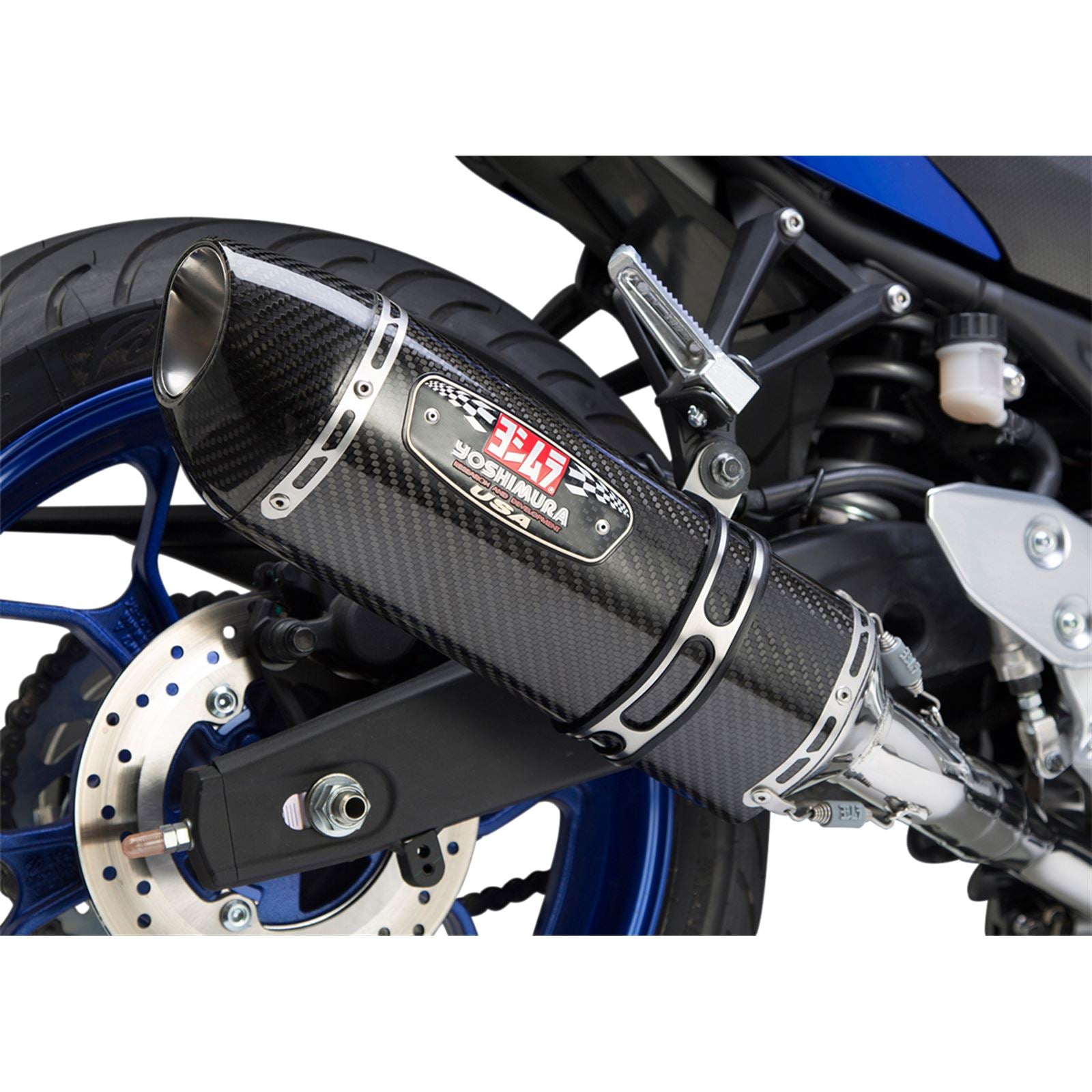 Yoshimura R-77 Race Exhaust Full-System SS-CF-CF 133200J220_500362