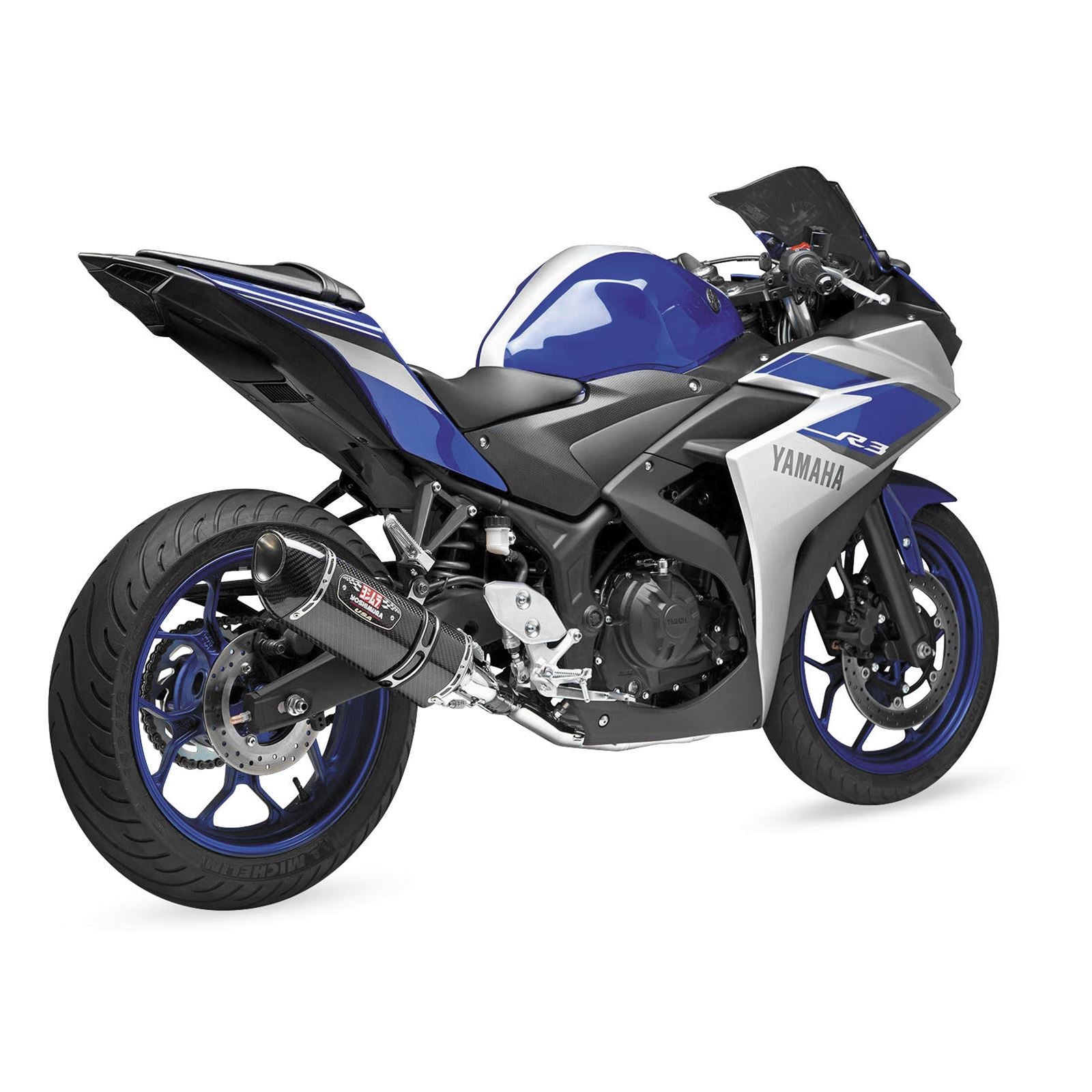 Yoshimura R-77 Race Exhaust Full-System SS-CF-CF 133200J220_6694