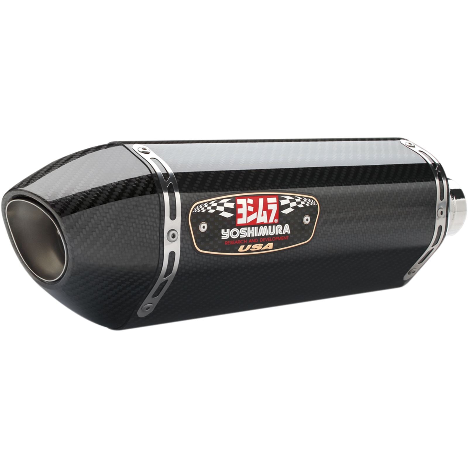 Yoshimura R-77 Race Exhaust Full-System SS-CF-CF 133200J220_500363