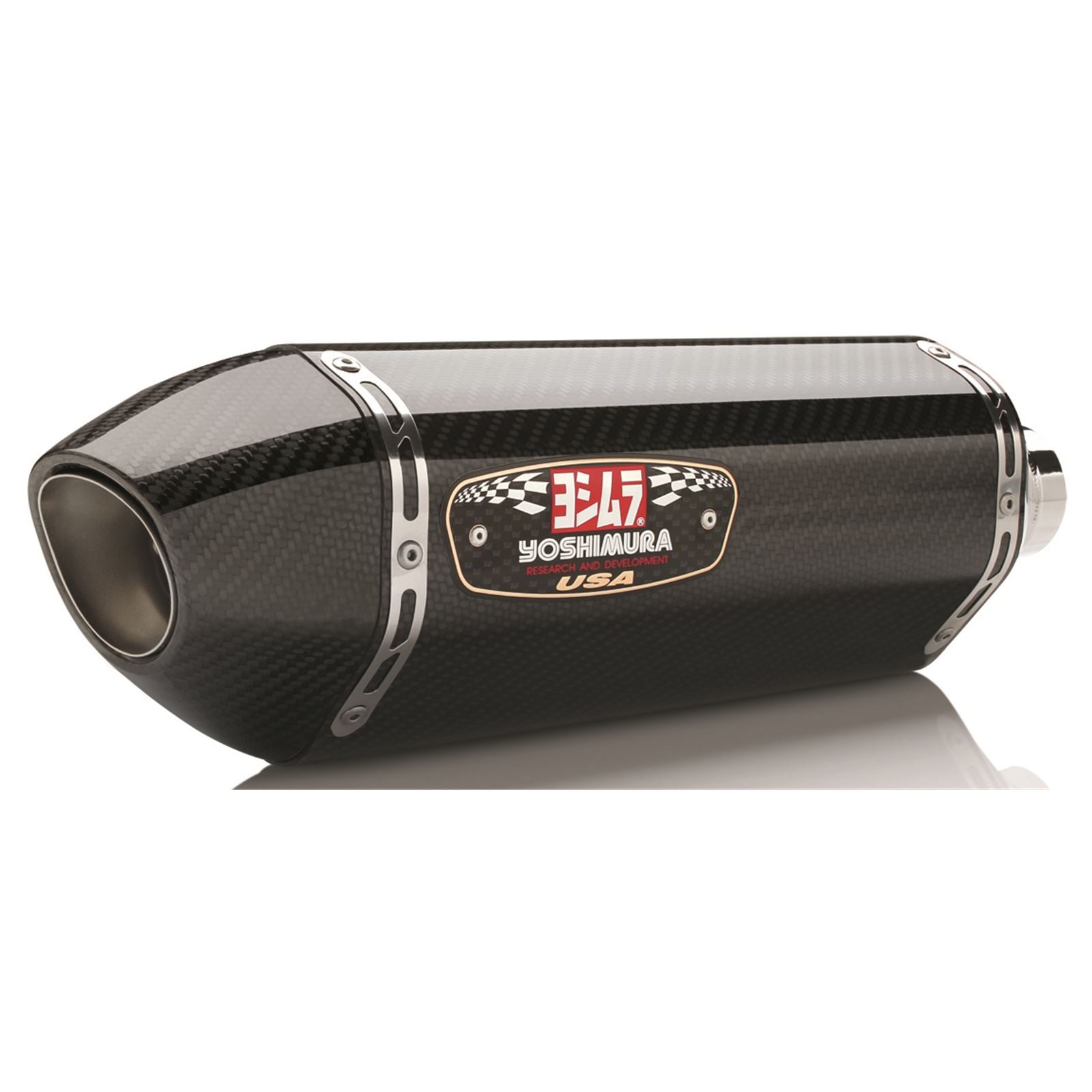 Yoshimura R-77 Race Exhaust Full-System SS-CF-CF 133200J220_6695