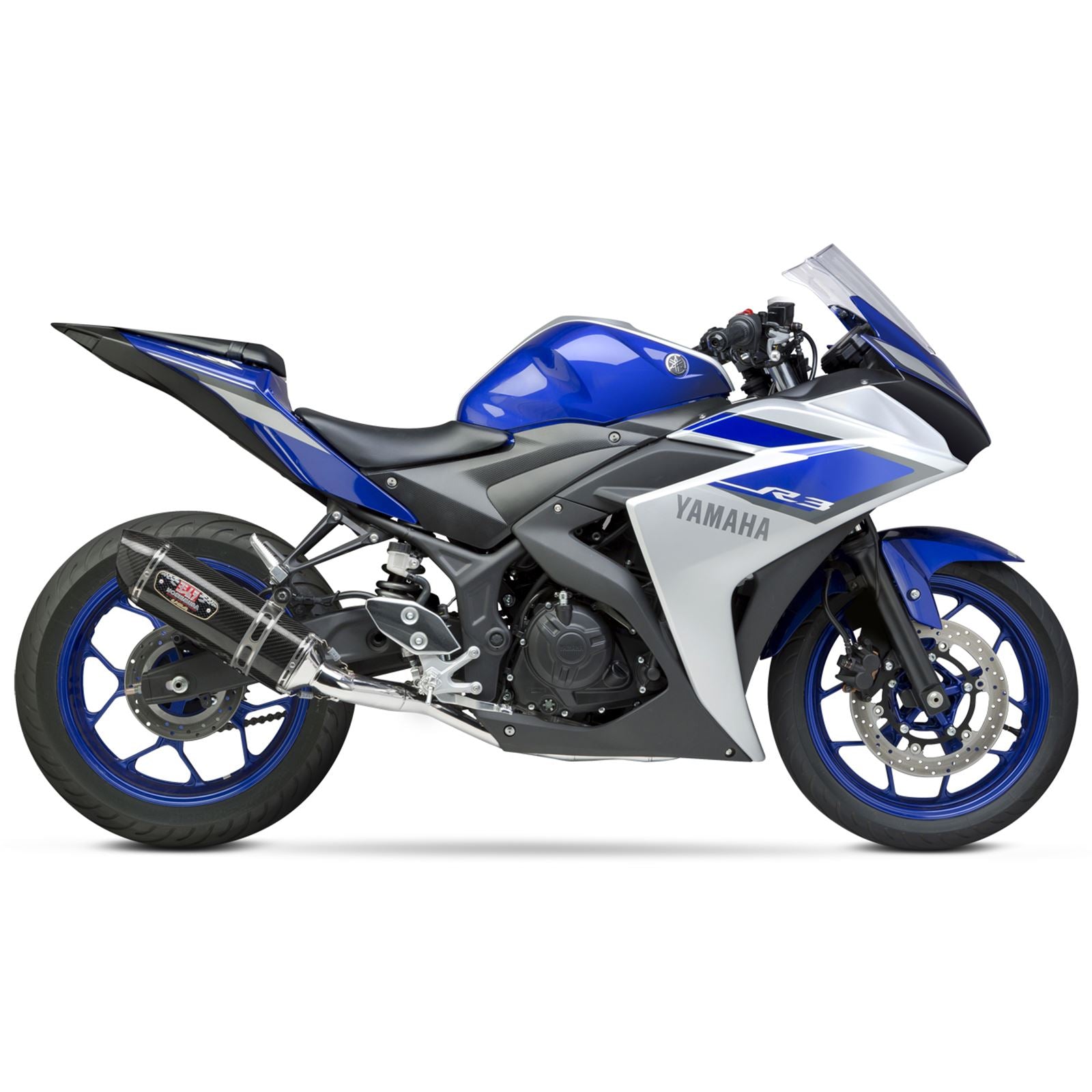 Yoshimura R-77 Race Exhaust Full-System SS-CF-CF 133200J220_6696