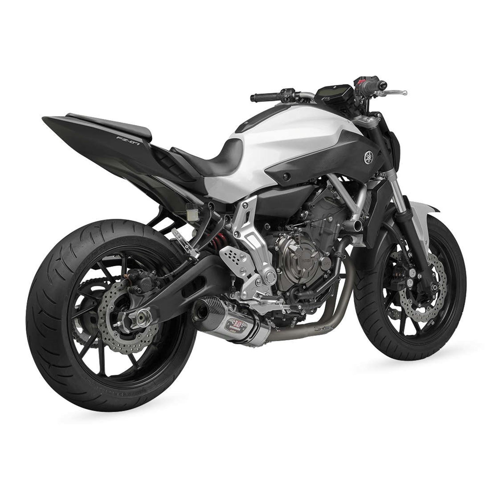 Yoshimura R-77 Race Exhaust Full-System SS-SS-CF 13700AJ520_6726