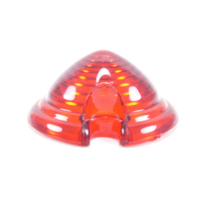 2FastMoto Red Replacement Lens Bullet Zeppelin Turn Signal Light  Pair 2fm-m103r_620432