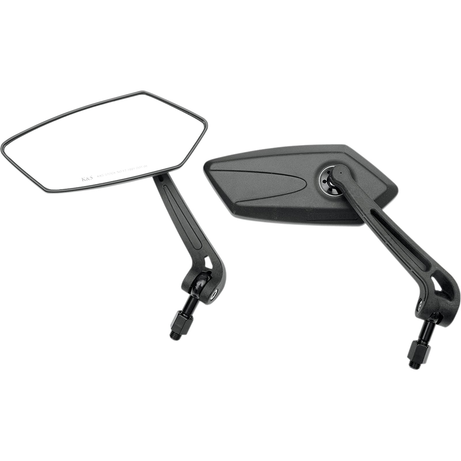 K&S GT Style Composite Mirrors 17-1001_404186
