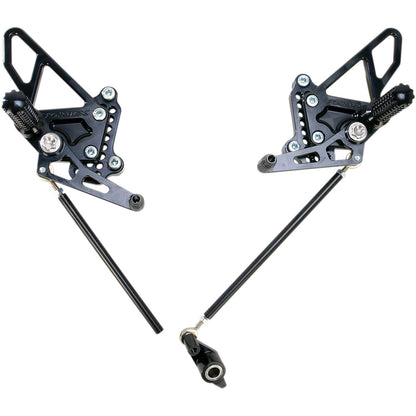 Vortex Rear Set Black RS198K_492701