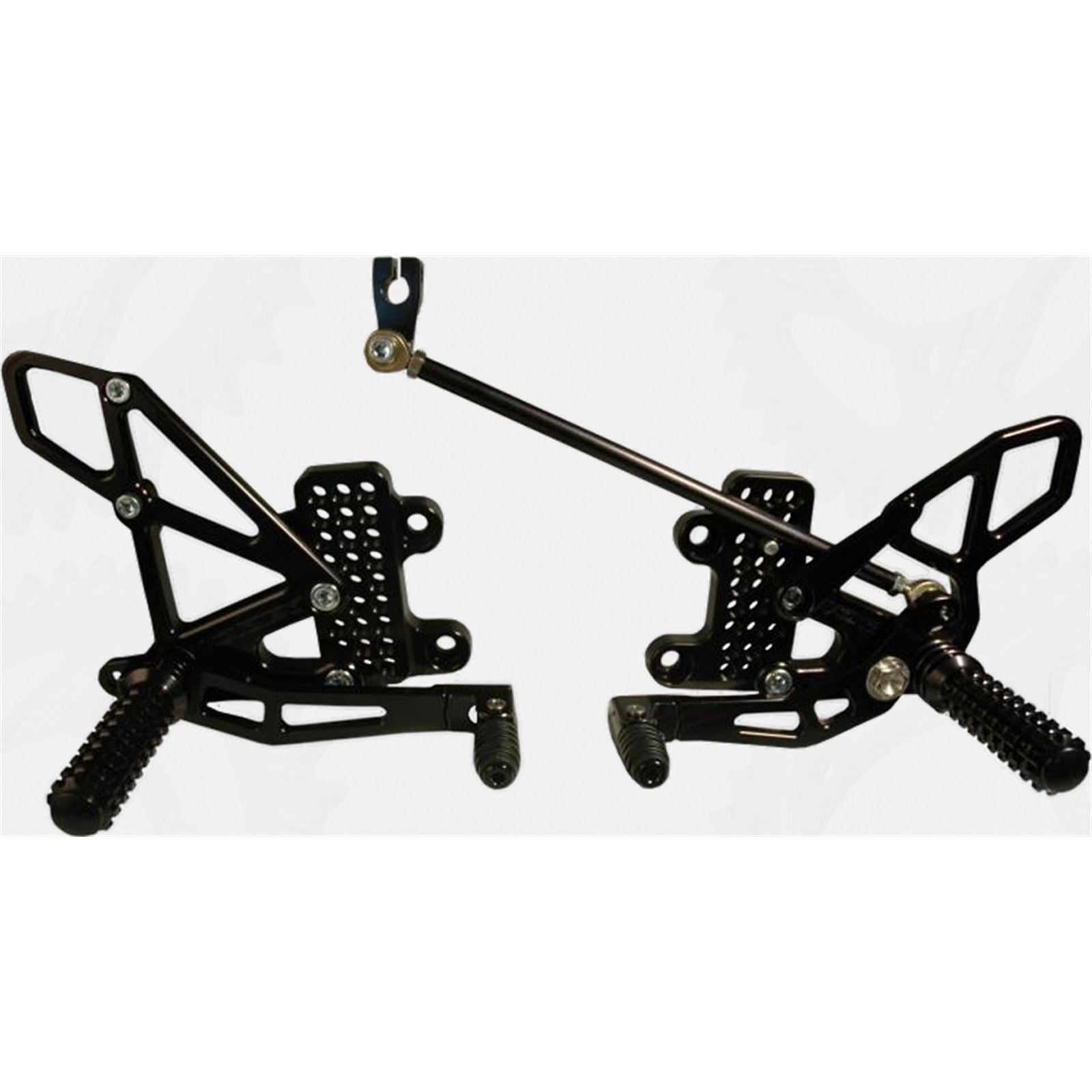 Vortex Rear Set Black RS265K_7450