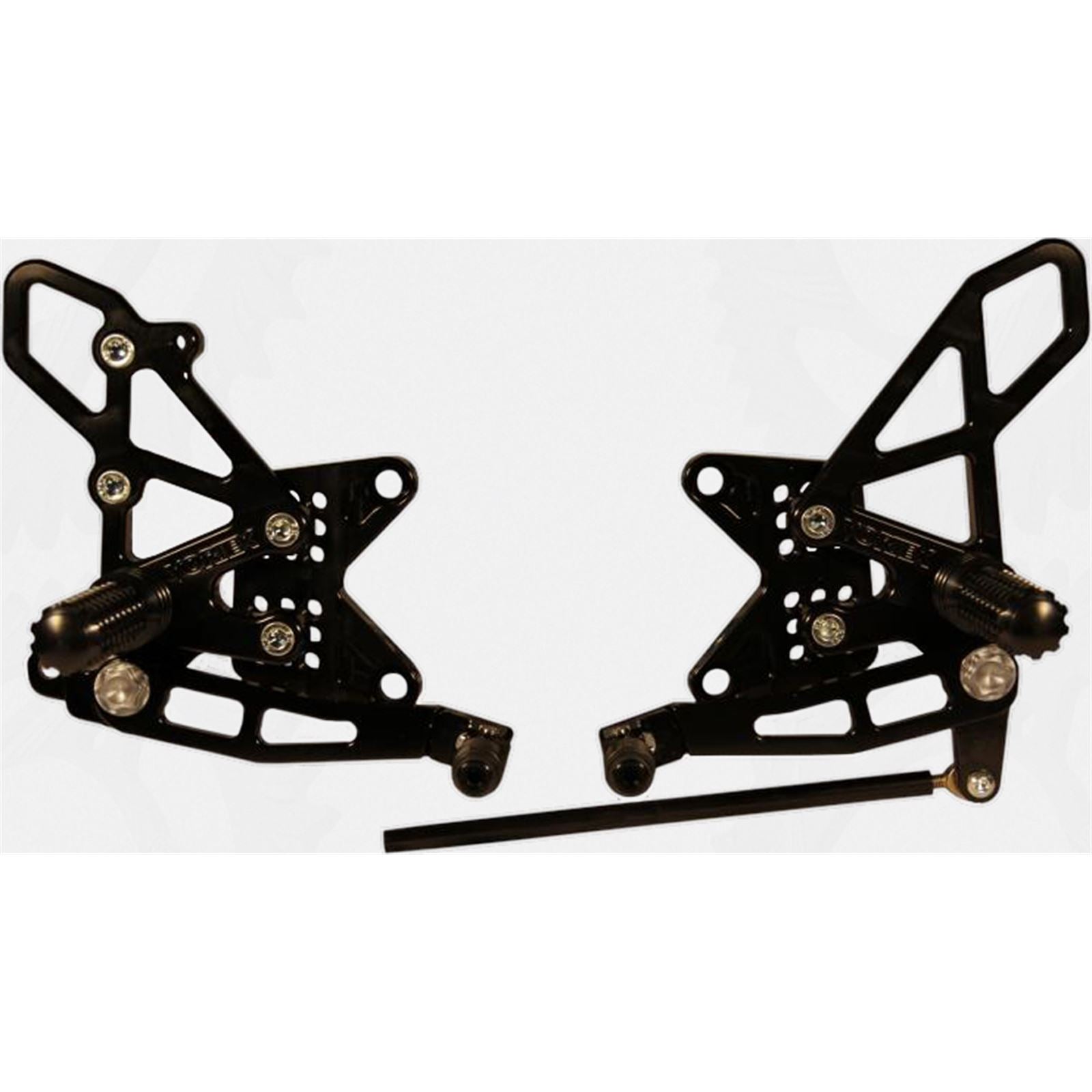 Vortex Rear Set Black RS411K_7455