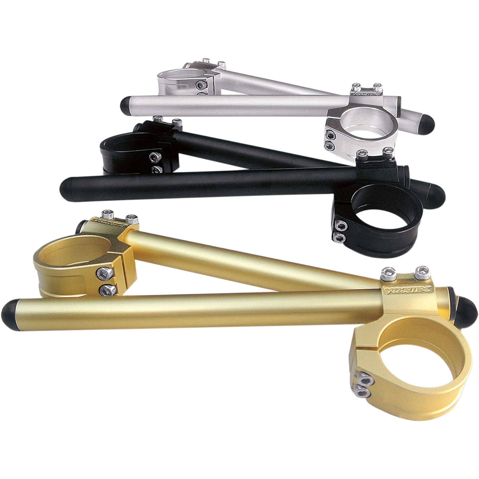 Vortex Clip-Ons 48mm 7 Degree Angle Black CL0048K_492017