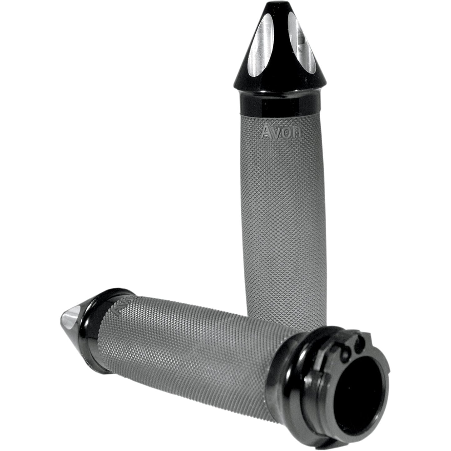 Avon Grips Superbike Custom Contour Grips Spike Black SB-CC-86-AN-SPK_347502