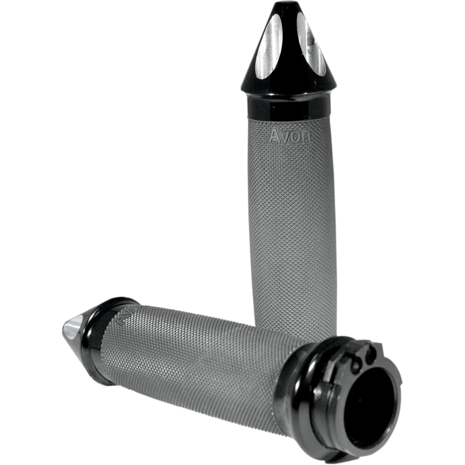 Avon Grips Superbike Custom Contour Grips Spike Black SB-CC-86-AN-SPK_347502