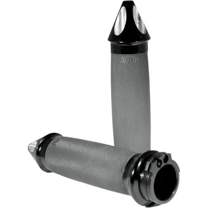 Avon Grips Superbike Custom Contour Grips Spike Black SB-CC-86-AN-SPK_347502
