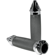 Avon Grips Superbike Custom Contour Grips Spike - Chrome SB-CC-85-CH-SPK_347501